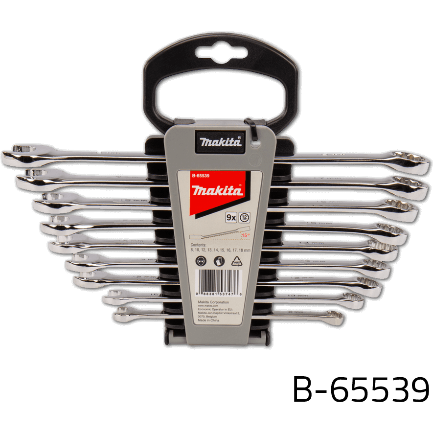 Makita B-65539 9pcs Combination Wrench Set - KHM Megatools Corp. Makita B-65539 9pcs Combination Wrench Set - KHM Megatools Corp.